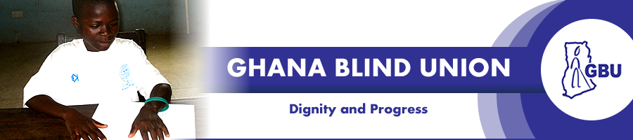 Banner of Ghana Blind Union